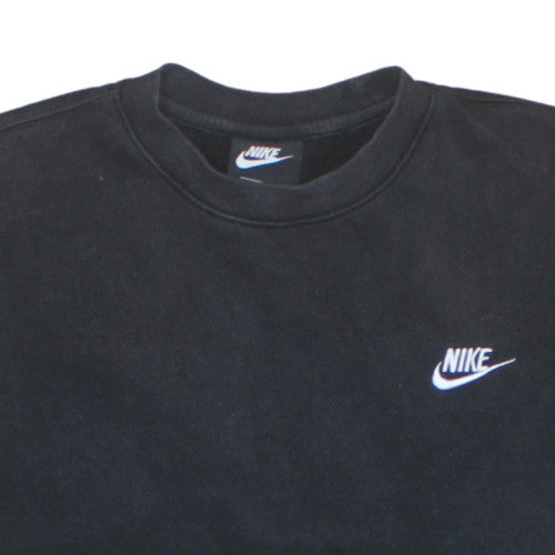 Nike Men's Black Crew Neck Pullover Sweatshirt Size M