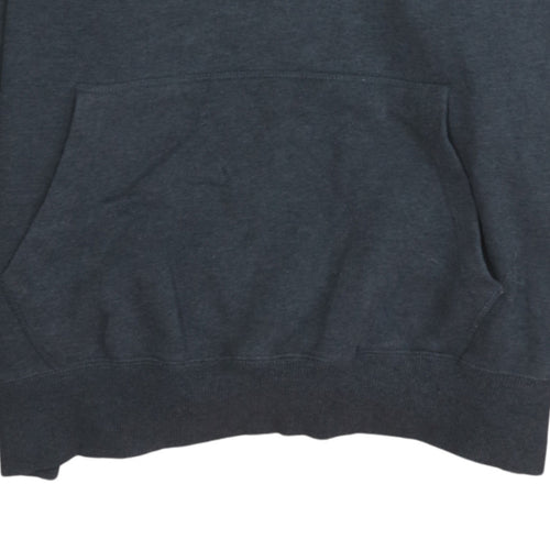 Ellesse Men's Grey 2XL Pullover Hoodie with Logo Print