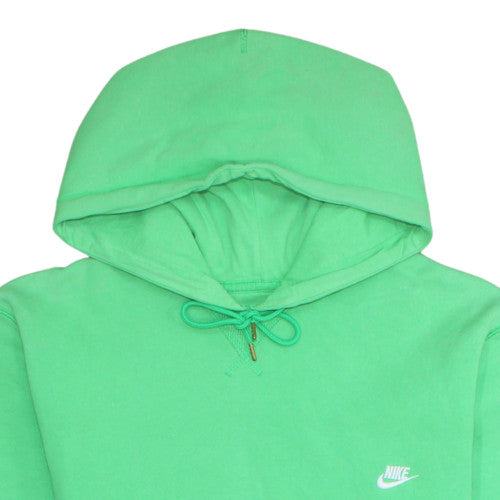 Nike Men's Green Pullover Hoodie L Cotton Sportswear