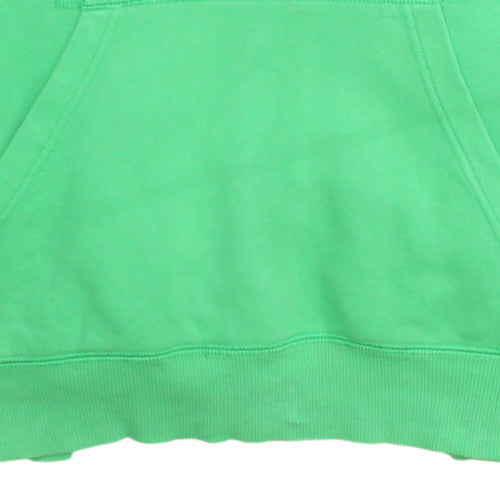 Nike Men's Green Pullover Hoodie L Cotton Sportswear