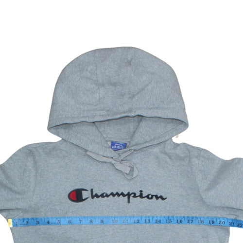 Champion Women’s Grey Pullover Hoodie Small Cotton Casual