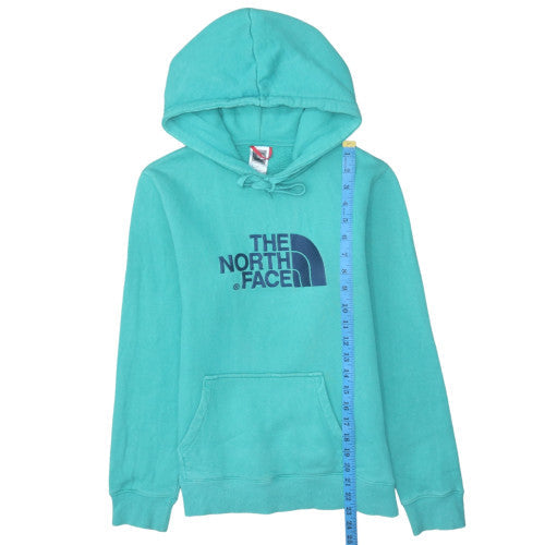 The North Face Womens Blue Pullover Hoodie Size S 100% Cotton