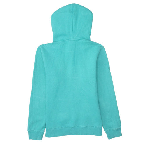 The North Face Womens Blue Pullover Hoodie Size S 100% Cotton