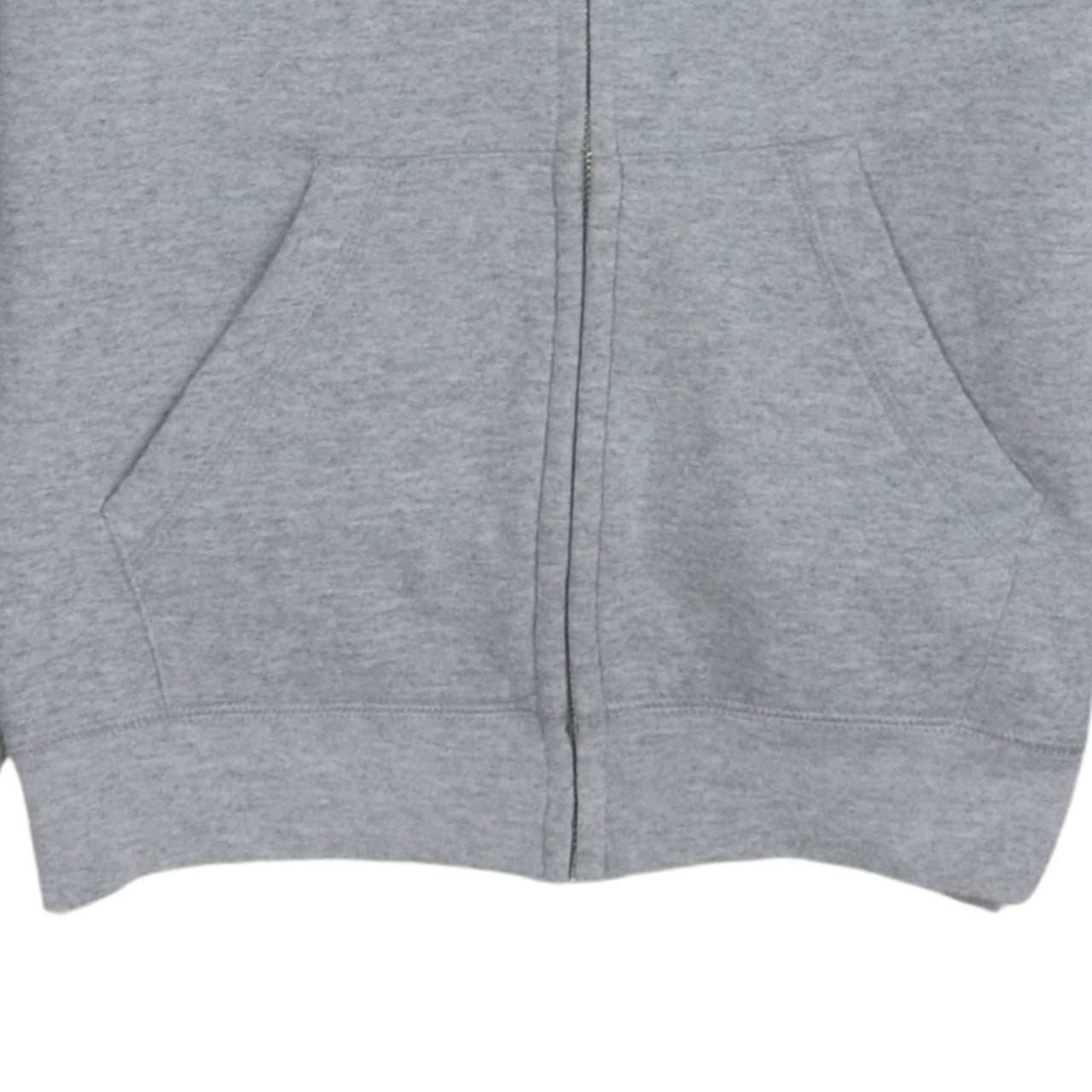Disneyland Walt Disney World Hanes Grey Full Zip Hoodie Women S 2014 Mickey Graphic