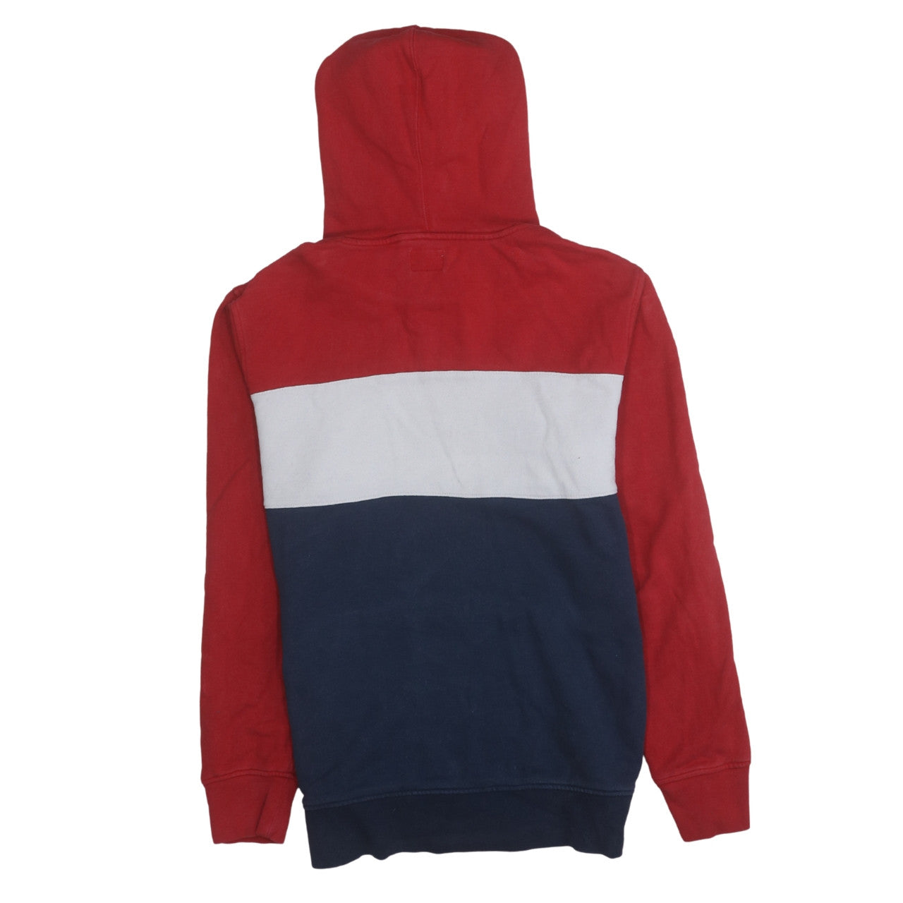 Levi's Men's Red Colourblock Logo Pullover Hoodie Size M