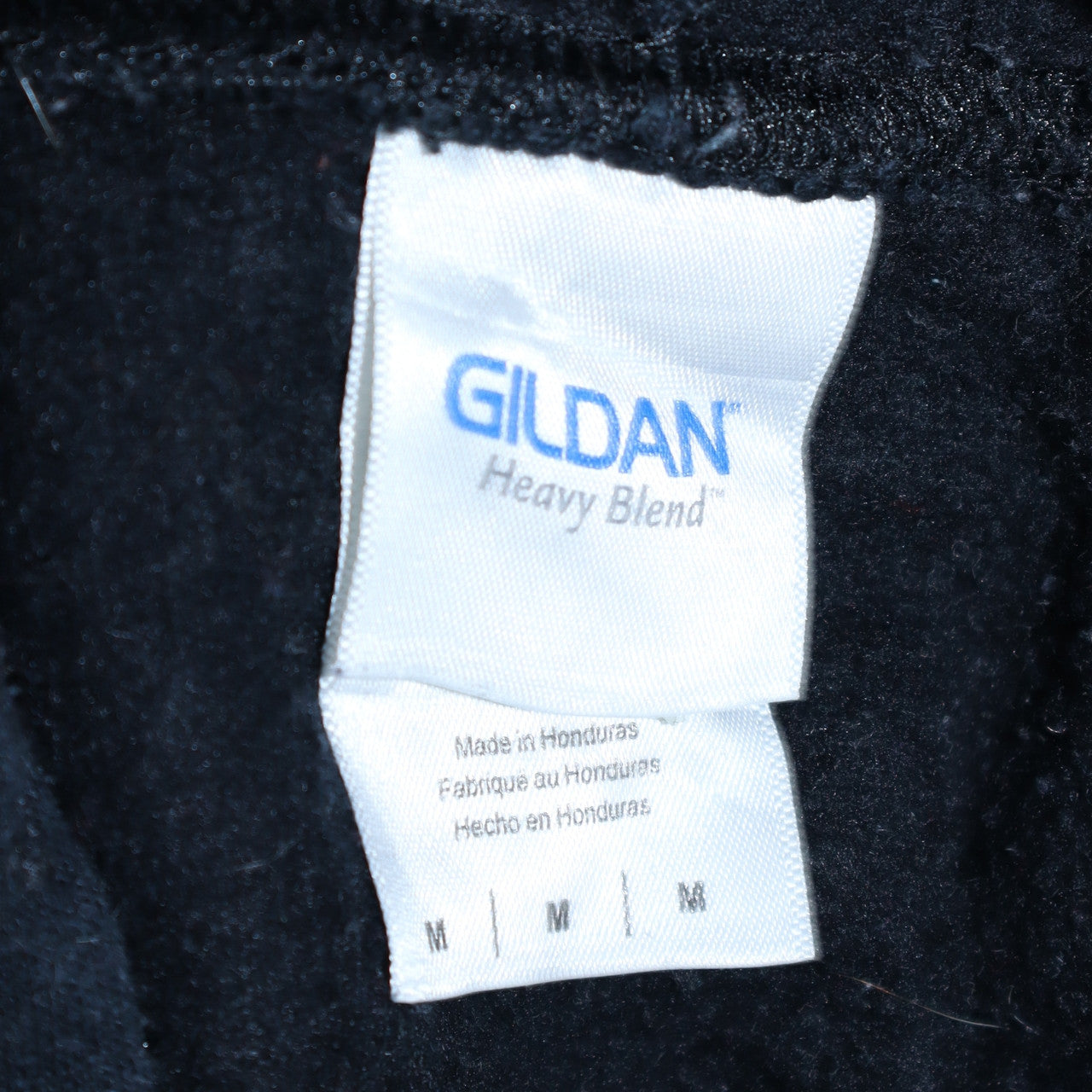 Gildan Men's Black Full Zip Heavy Blend Hoodie Medium Rock Band Design
