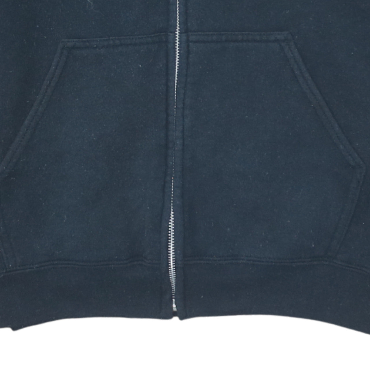 Gildan Men's Black Full Zip Heavy Blend Hoodie Medium Rock Band Design
