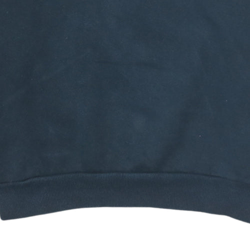 Puma Men's Black Medium Crew Neck Pullover Fleece Sweatshirt