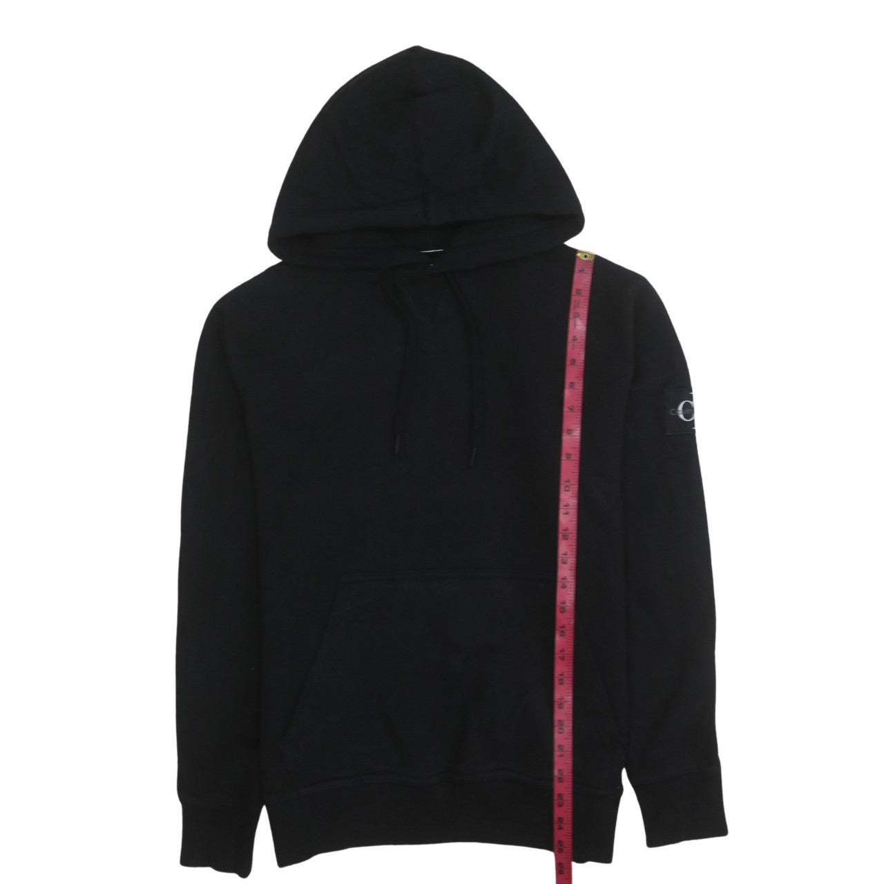 Calvin Klein Jeans Men's Black Pullover Hoodie Size M