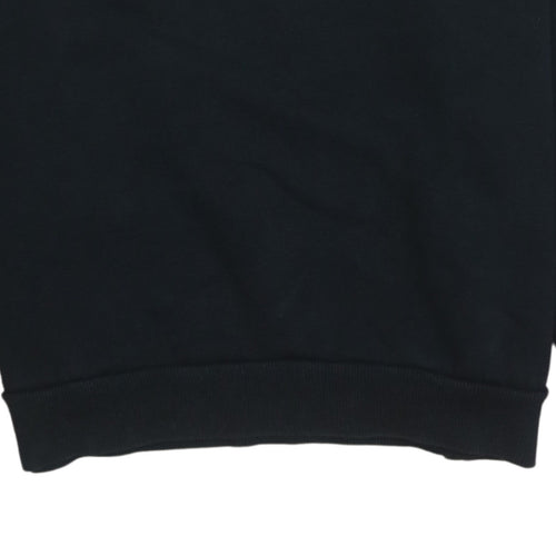 Puma Men's Black Small Crew Neck Pullover Sweatshirt