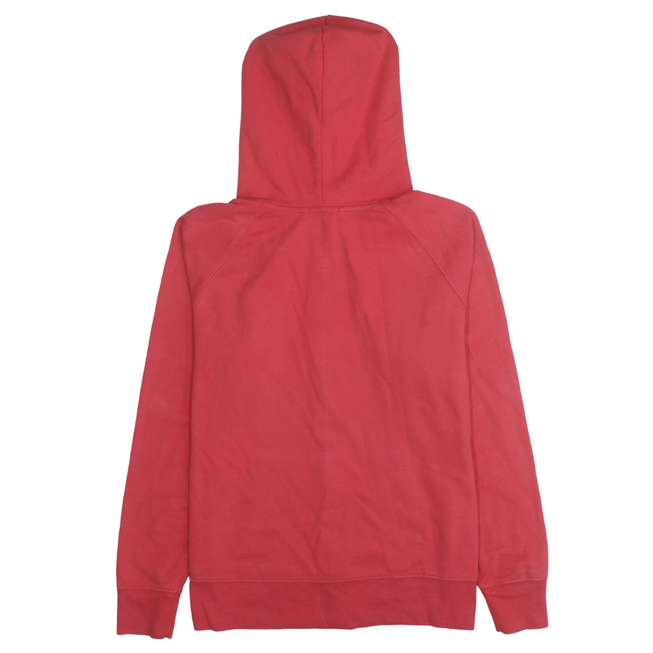 GAP Women's Red Full Zip Hoodie Size M Cotton Blend Casual Sweatshirt