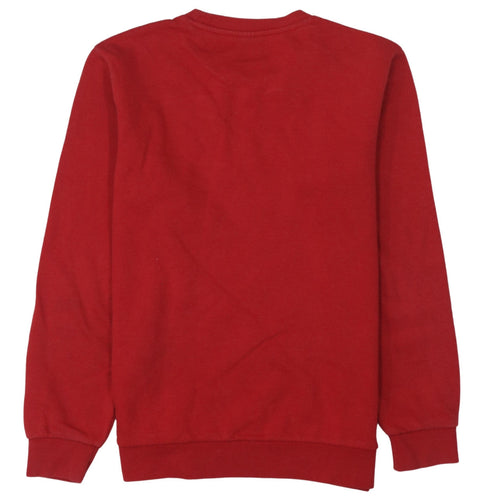 Champion Teens Red XL Pullover Crew Neck Fleece Sweatshirt