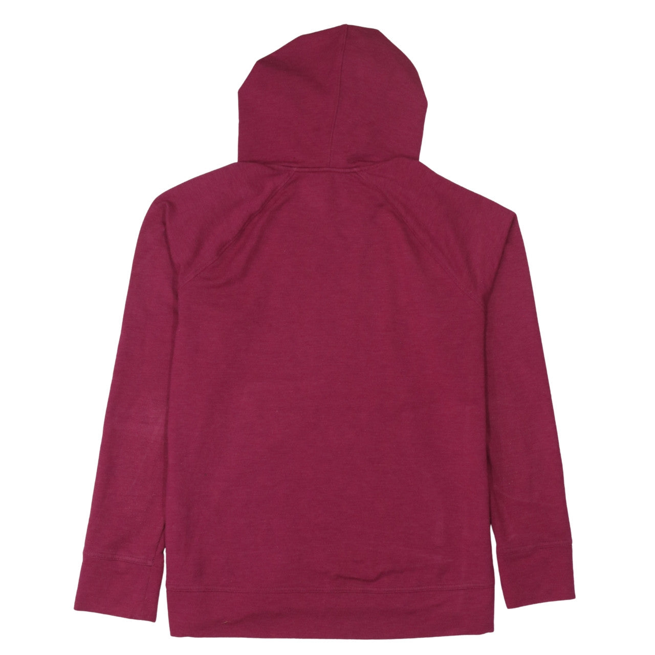 Under Armour Womens Burgundy Hoodie Medium Loose Fit Pullover