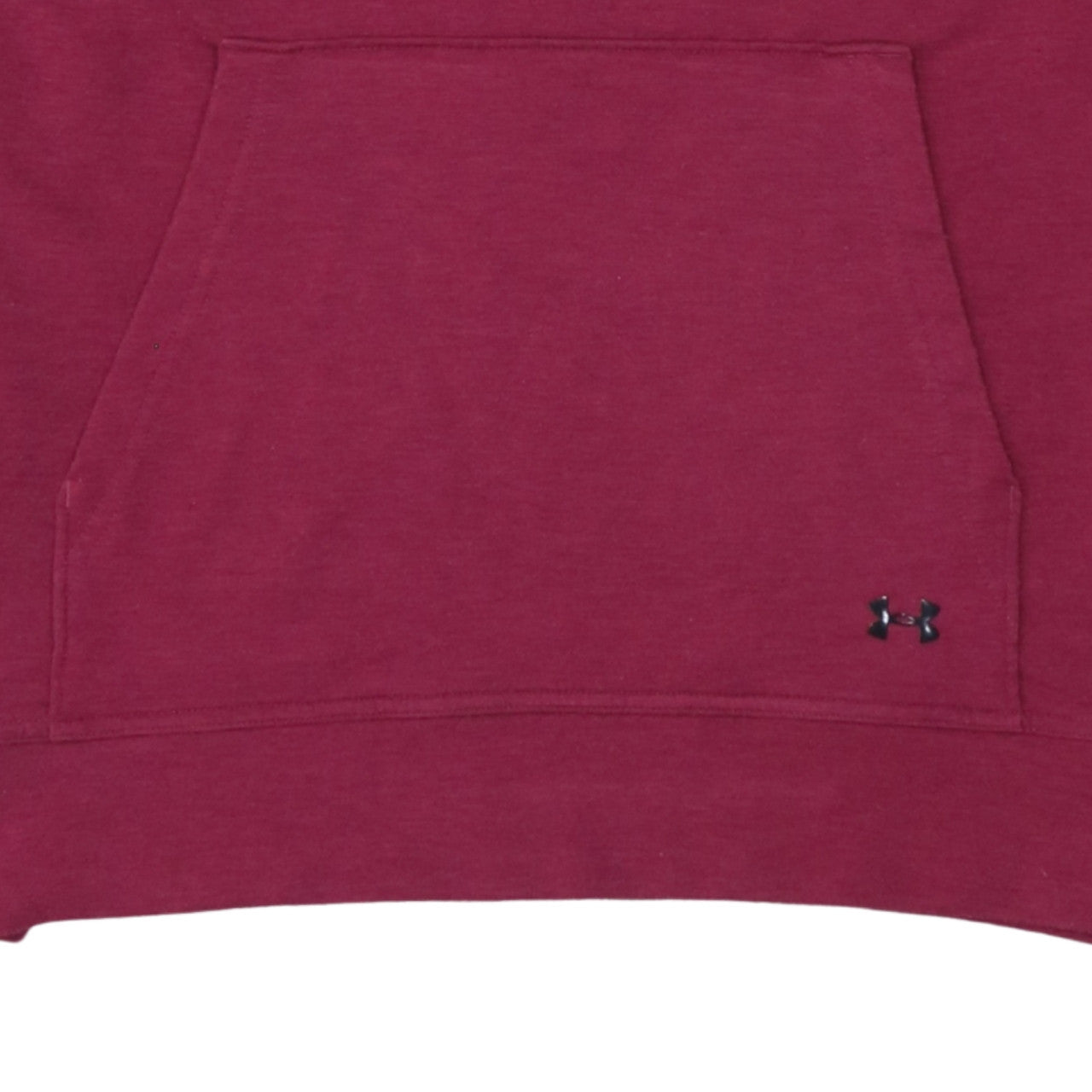Under Armour Womens Burgundy Hoodie Medium Loose Fit Pullover