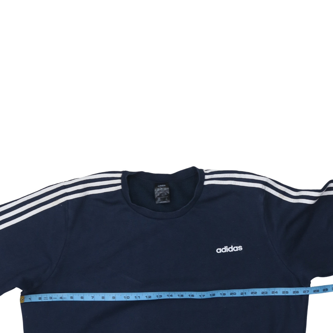 Adidas Men's Blue 2XL Pullover Sweatshirt Crew Neck Sportswear