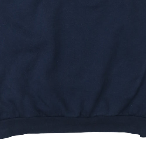 Adidas Men's Blue 2XL Pullover Sweatshirt Crew Neck Sportswear