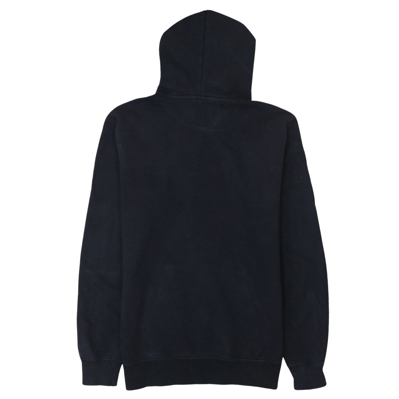 Champion Men's Black Pullover Hoodie Size L Logo Fleece Sweatshirt