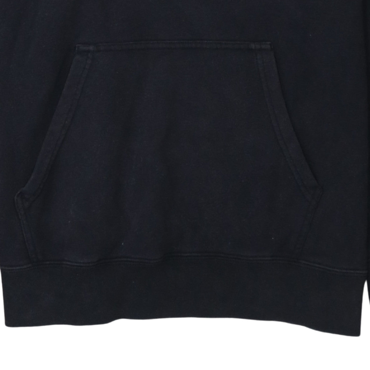 Champion Men's Black Pullover Hoodie Size L Logo Fleece Sweatshirt