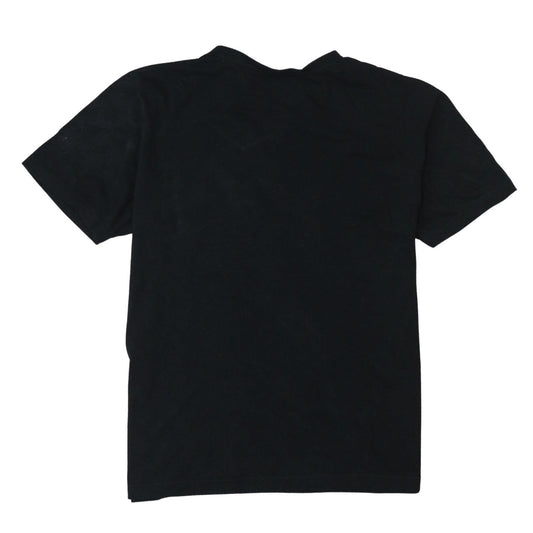 Kappa Men's Black XL V-Neck Cotton Jersey Short Sleeve T-Shirt