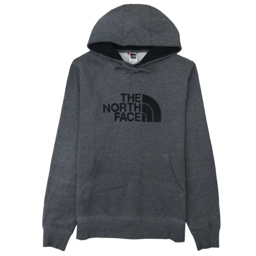 The North Face Men's Grey Pullover Hoodie Size M Outdoor Fleece