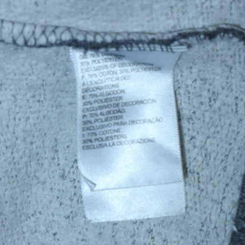 The North Face Men's Grey Pullover Hoodie Size M Outdoor Fleece