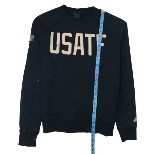 Nike Men Black USA Track & Field Pullover Sweatshirt Size M