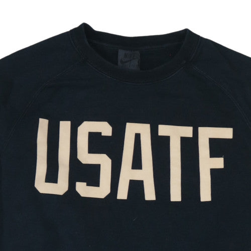 Nike Men Black USA Track & Field Pullover Sweatshirt Size M