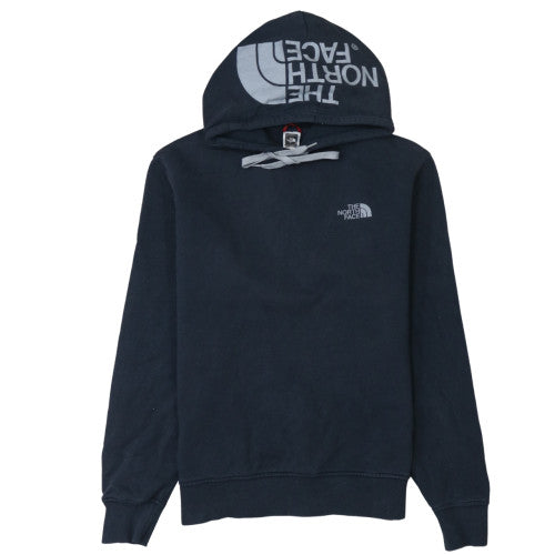 The North Face Men's Blue Pullover Hoodie Medium Fleece