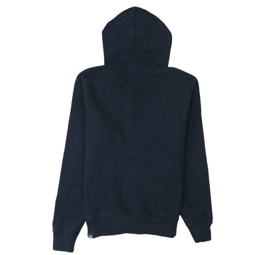 The North Face Men's Blue Pullover Hoodie Medium Fleece