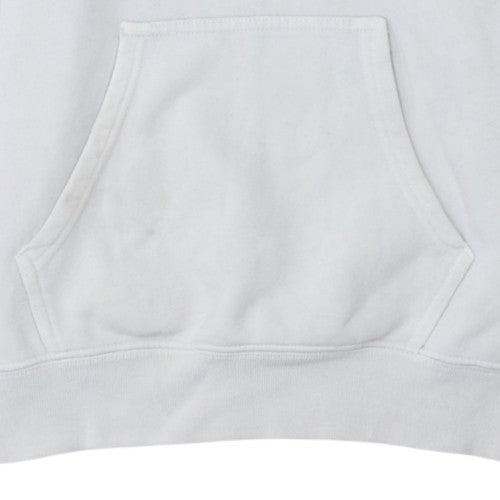 Champion Men's White XS Pullover Hoodie with Logo Front Pocket