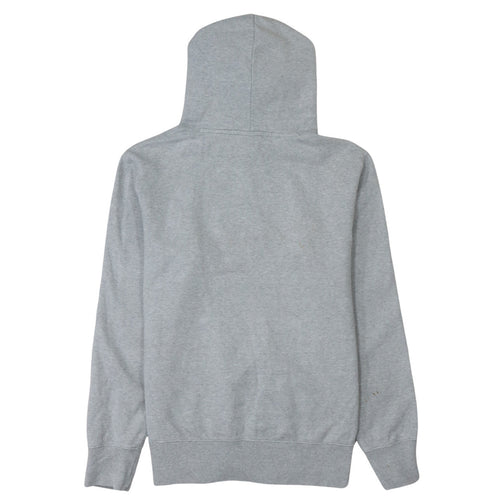 Champion Men's Grey Pullover Hoodie Large Sports Style