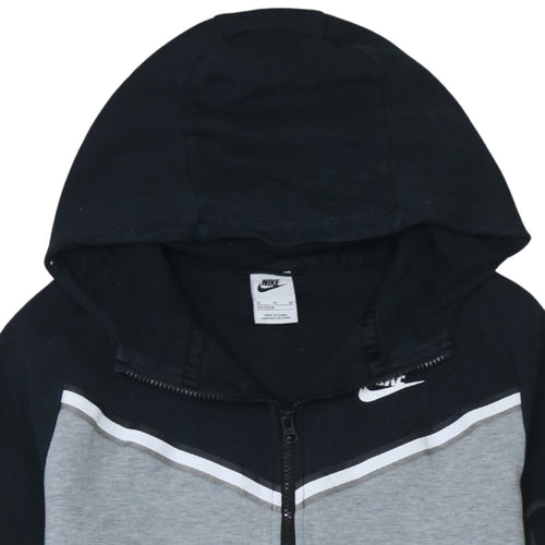 Nike Teens Grey Full Zip Hoodie XL Regular Fit Sportswear