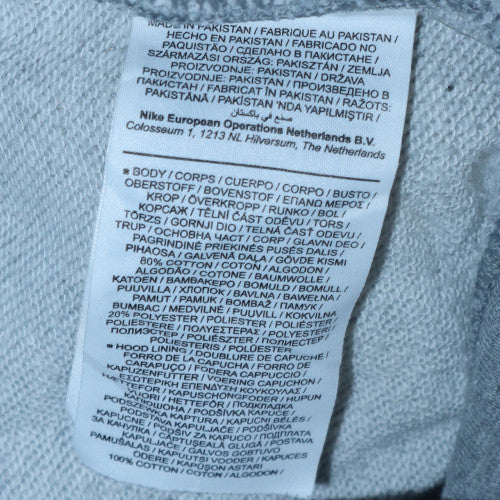 Nike Men's Grey Pullover Hoodie M Regular Fit Sportswear