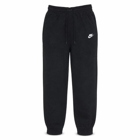 Front view of Nike Men's Black Fleece Jogger Sweatpants, size S, Regular Fit