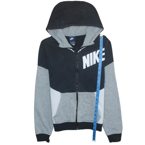 Nike Men's Black Full Zip Hoodie Small Sports Fleece Jacket