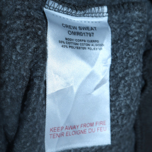 Ellesse Mens Grey Crew Neck Logo Sweatshirt M Regular Fit