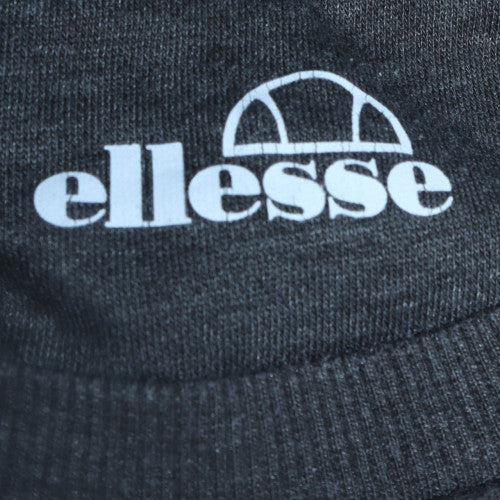 Ellesse Mens Grey Crew Neck Logo Sweatshirt M Regular Fit
