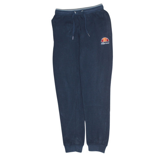Ellesse Men's Blue Fleece Jogger Sweatpants Size M Drawstring Tapered
