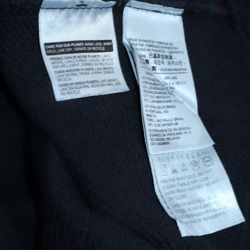 Levi's Men's Black Camo Logo Crew Neck Sweatshirt M