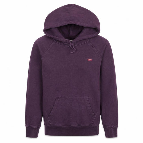Levi's Women Purple Pullover Hoodie XS Cotton Blend Casual
