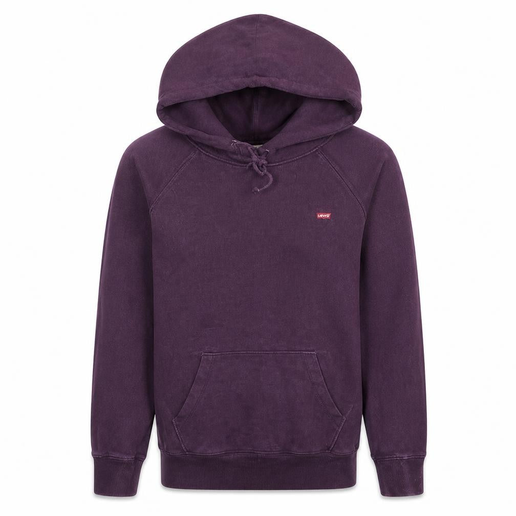 Levi's Women Purple Pullover Hoodie XS Cotton Blend Casual