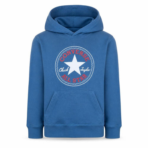 Converse Boys Blue Pullover Hoodie 12-13 Years Graphic All Star Cotton