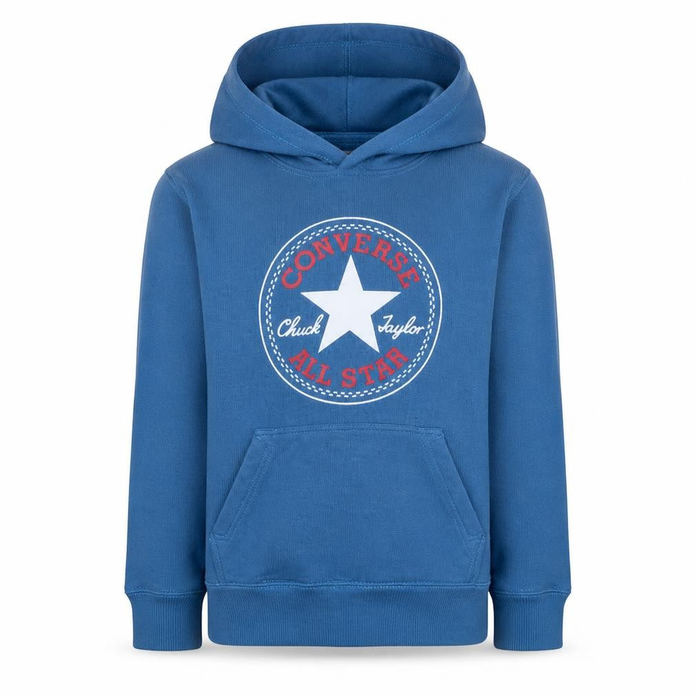 Converse Boys Blue Pullover Hoodie 12-13 Years Graphic All Star Cotton
