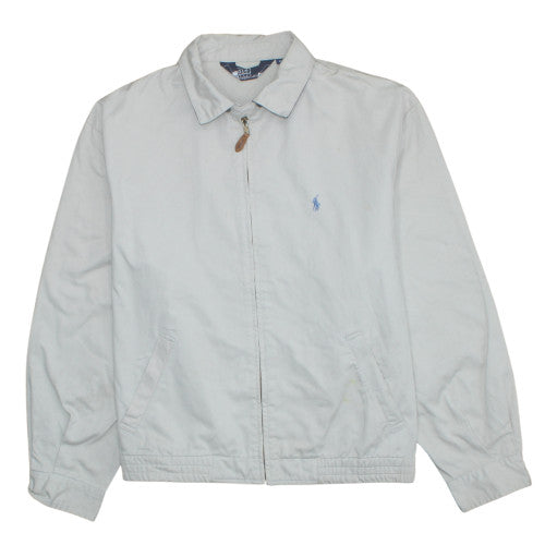 Polo Ralph Lauren Men's Beige Cotton Bomber Jacket M