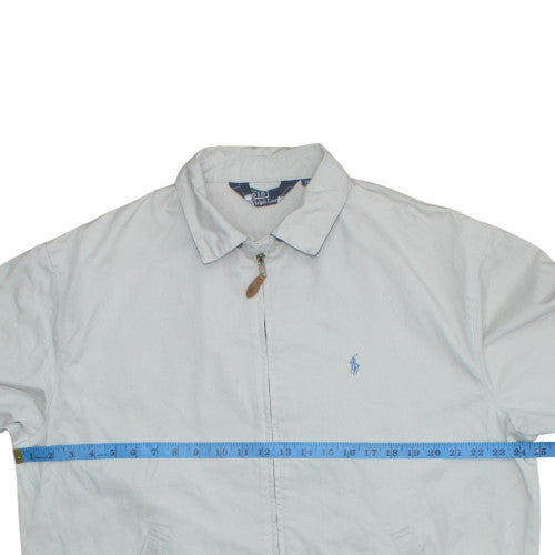 Polo Ralph Lauren Men's Beige Cotton Bomber Jacket M
