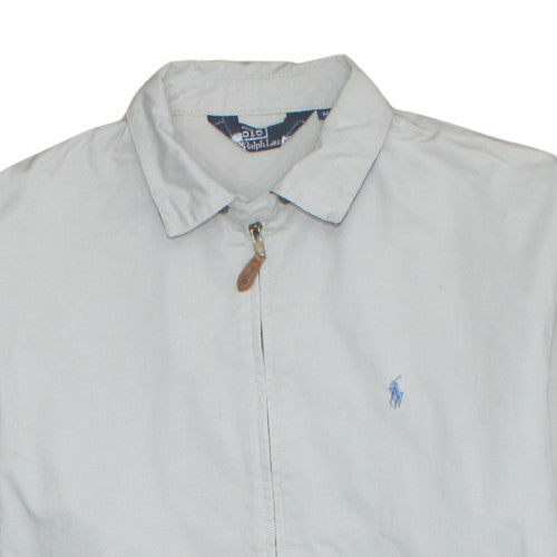 Polo Ralph Lauren Men's Beige Cotton Bomber Jacket M