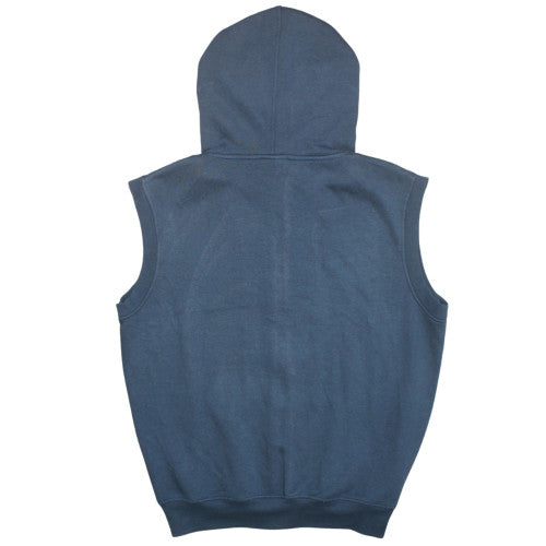 Ellesse Men's Blue Sleeveless Full Zip Hoodie Vest M
