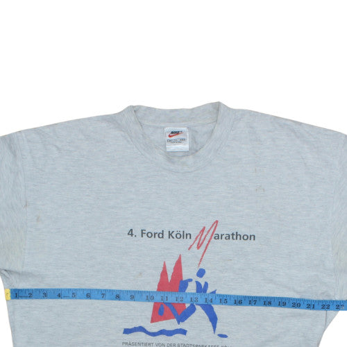Nike Men's Grey XL Ford Köln Marathon Graphic T-Shirt