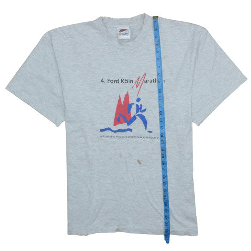 Nike Men's Grey XL Ford Köln Marathon Graphic T-Shirt