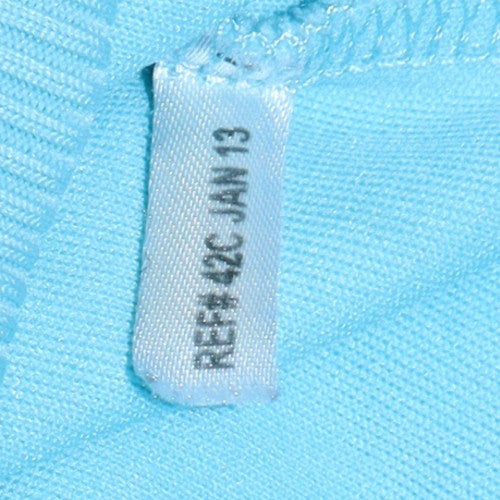 Adidas Women Blue Full Zip Sweatshirt Size L Classic Sportswear